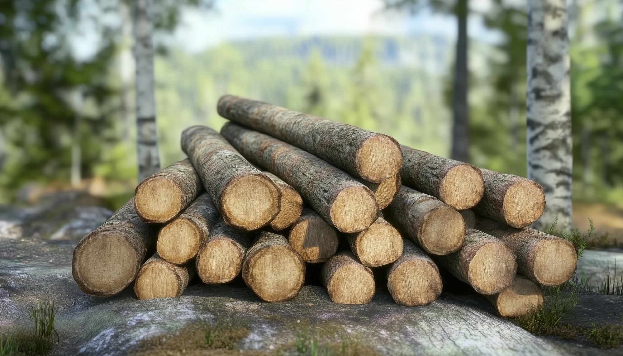 Tüzifa rönkben és hasítva Fehérváron, azonnal rendelhető